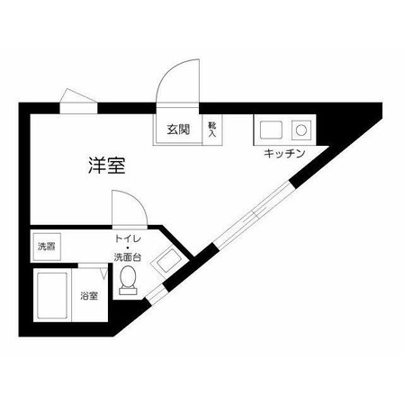 four新板橋の物件間取画像
